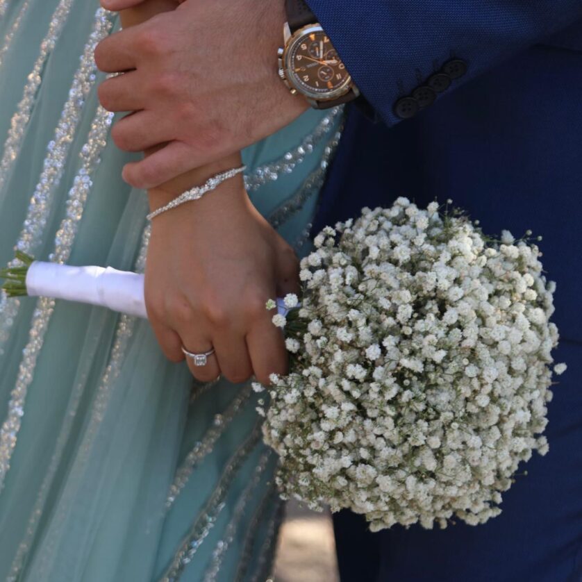 Gypsophila bouquet