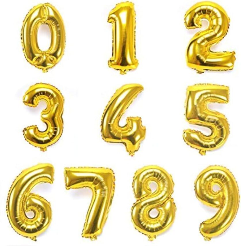 Balloons number