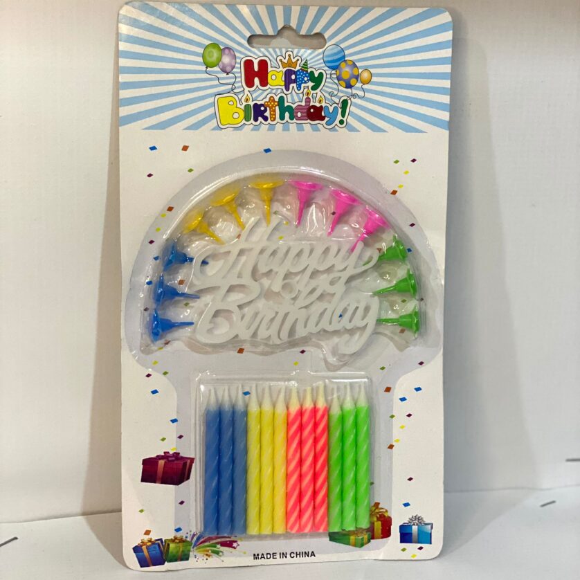 Candles set for cake