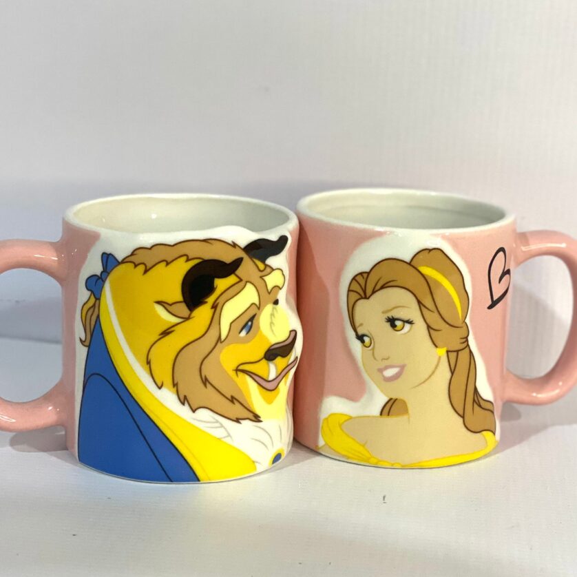 Beauty and the beast couple mugs