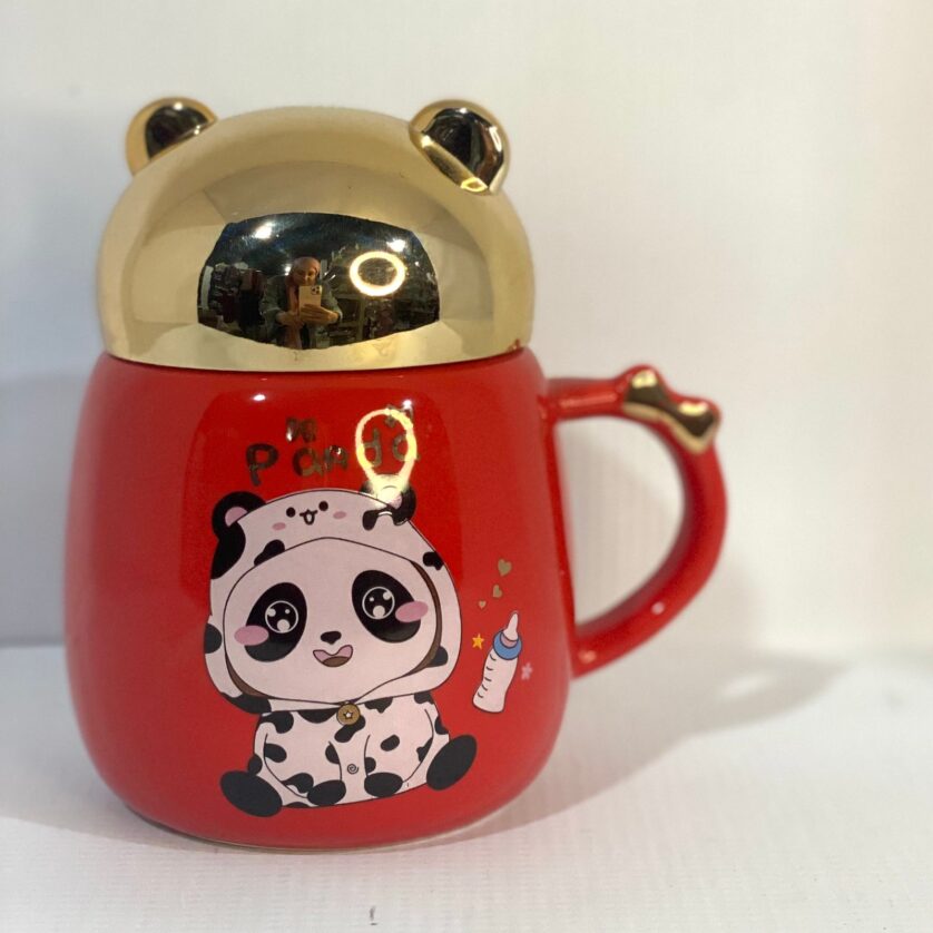 Ceramic panda mug