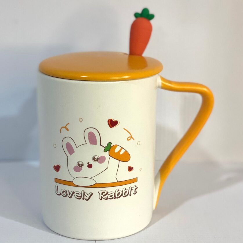 Ceramic rabbit mug