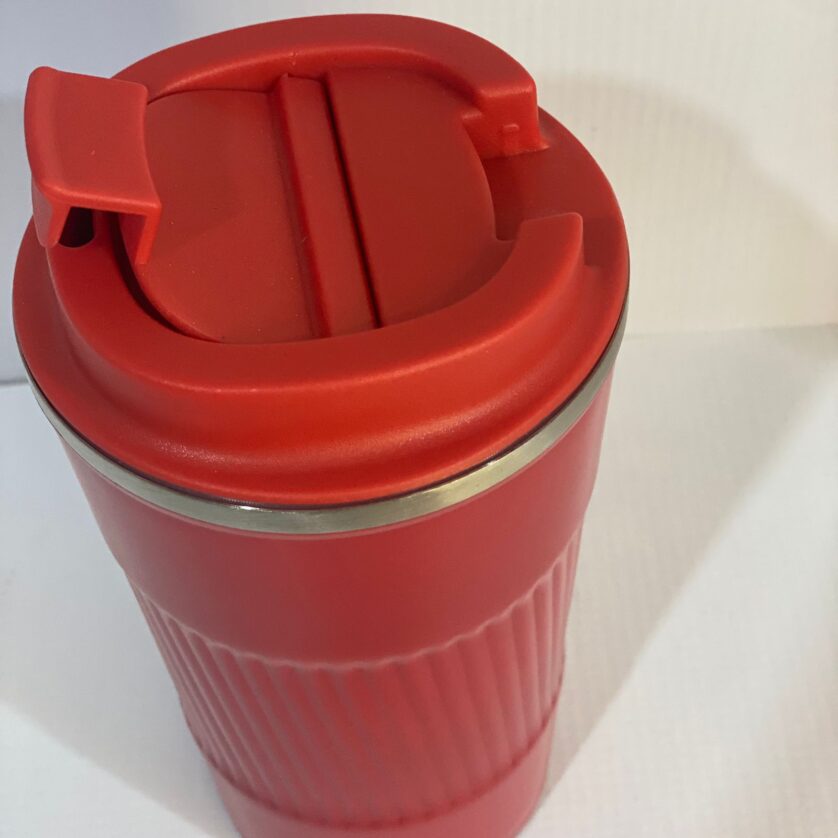 Coffee thermal mug stainless steel - Image 2