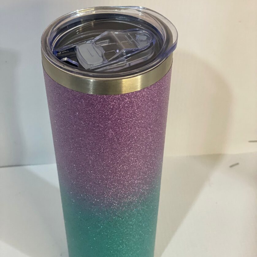 Glitter thermal mug stainless steel - Image 2
