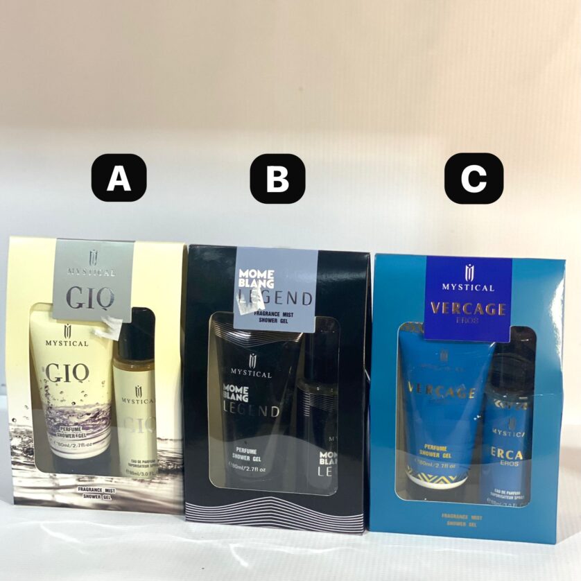 Perfume set  Shower gel + body mist