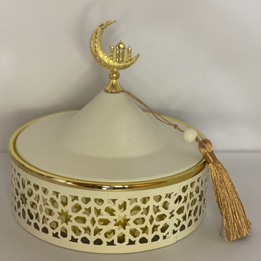 Round Ramadan tray