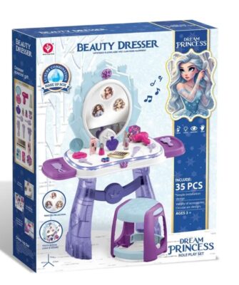 Frozen vanity for 3+ years (35 pieces)