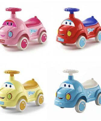 Children Ride-On Car Music And Lights For Kids Fun