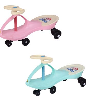 Bright-Colored Ride-On Swing Car for Kids’ Fun