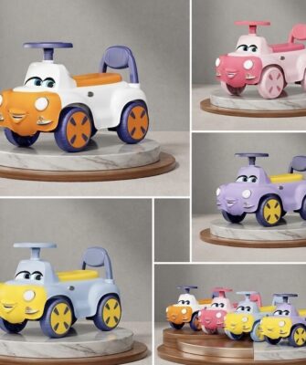 Baby car ride on multiple vibrant colors