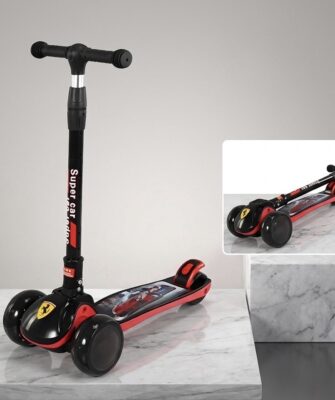 Foldable Scooter Colorful LED Wheels