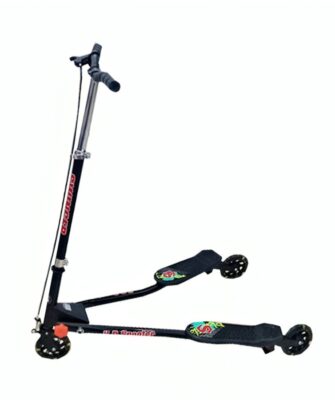 Double Speeder Scooter With 3 Wheels